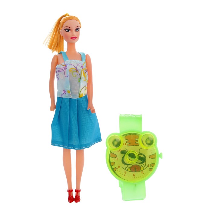 Кукла модель "Софи" в платье с аксессуарами, МИКС