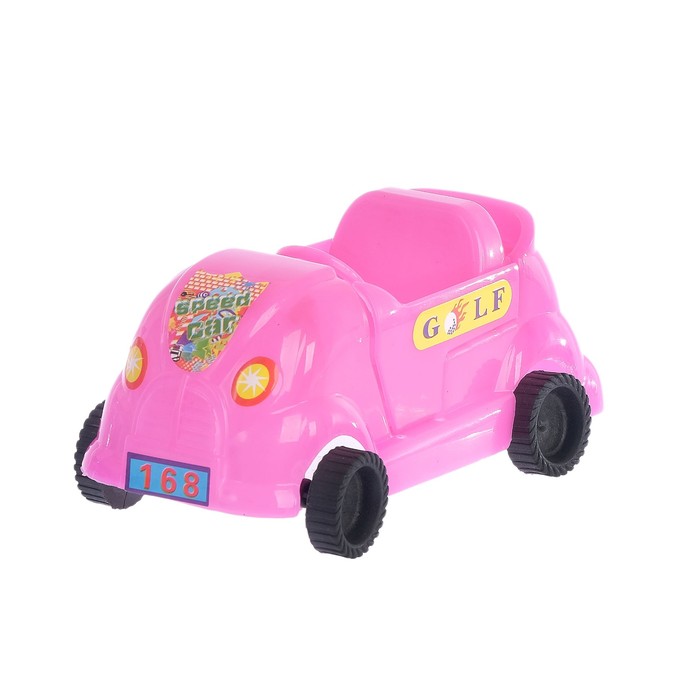 Кукла-малышка "Викуля" с машинкой, МИКС