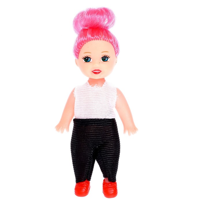 Куклы-малышки "Сестрёнки" в костюмчиках, 3 штуки, МИКС