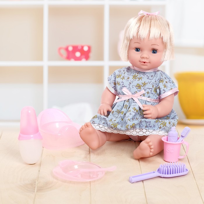 Пупс функциональный "Алина" с аксессуарами, пьёт, писает, звуковые функции