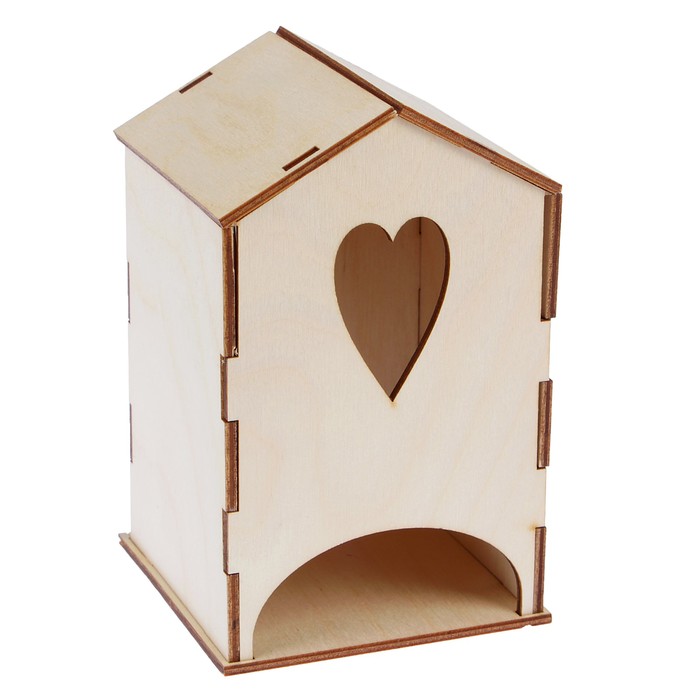 Чайный домик "Сердце большое", 8х9х15см