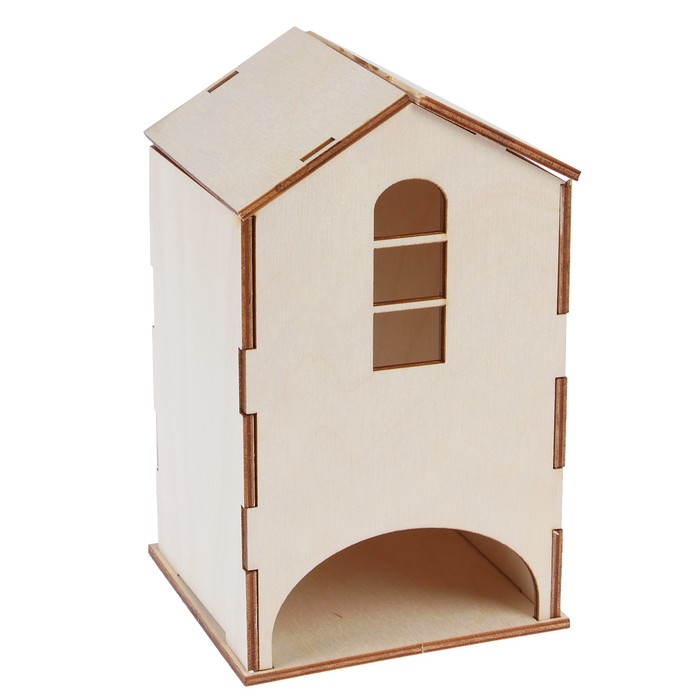 Чайный домик "Окна в ряд", 8х9х15см