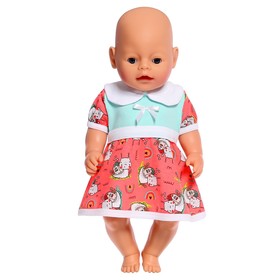 Одежда для кукол «Платье Забияка», МИКС от Сима-ленд