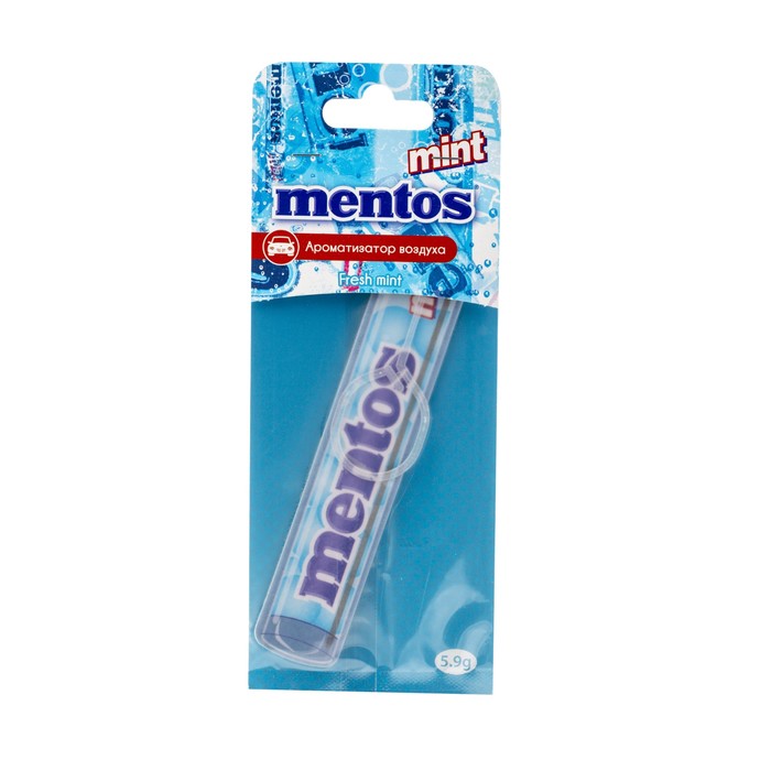 Ароматизатор воздуха MENTOS Мята, подвесной, двойная пропитка