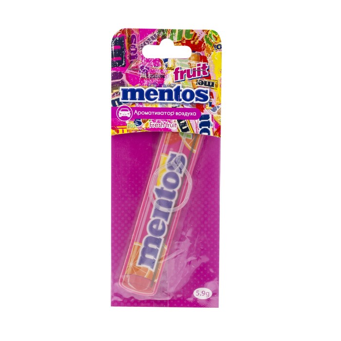 Ароматизатор воздуха MENTOS Фрукты, подвесной, двойная пропитка