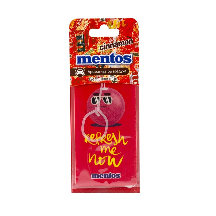 Ароматизатор воздуха MENTOS Корица, MAX подвесной, двойная пропитка
