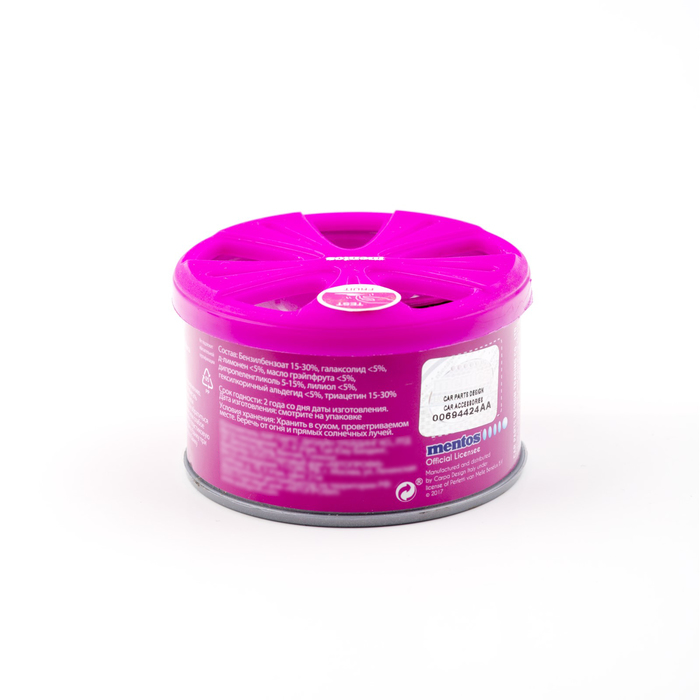 Ароматизатор воздуха MENTOS Фрукты, органик, банка, 54 г