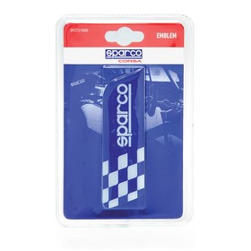 

Эмблема с логотипом SPARCO, клеится на кузов, флаг в шашечку, синий