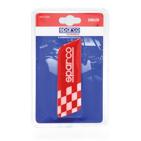 

Эмблема с логотипом SPARCO, клеится на кузов, флаг в шашечку, красный