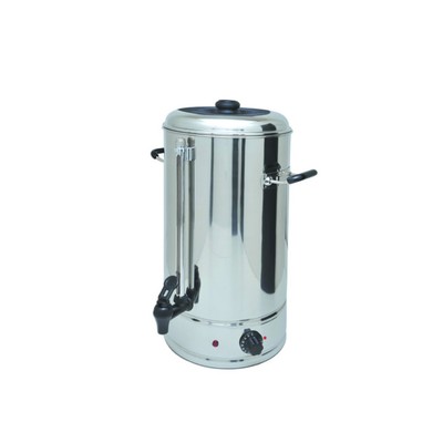 Кипятильник GASTRORAG DK-WB-10, настольный, 10 л, открытый ТЭН, терморегулятор, серебристый