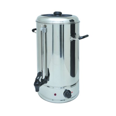 Кипятильник GASTRORAG DK-WB-20, настольный, 2500 Вт, 20 л, открытый ТЭН, серебристый