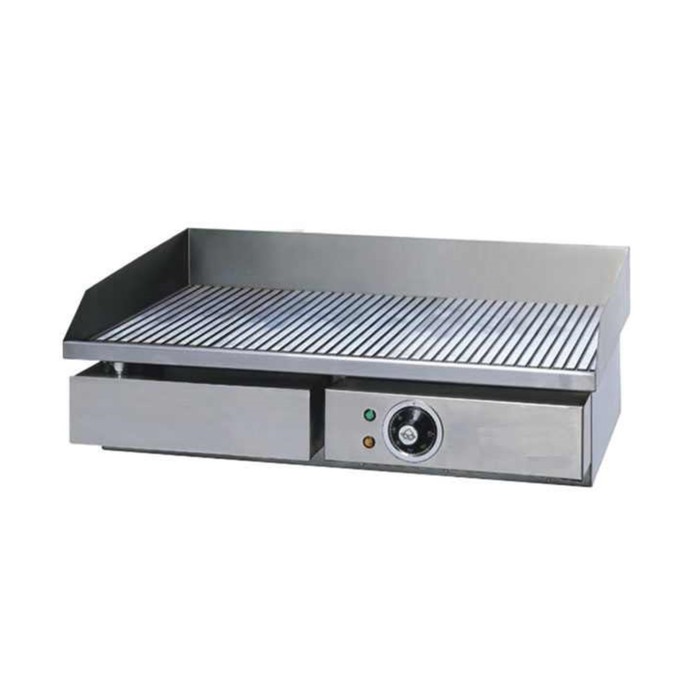 Сковорода Gastrorag GH-EG-821E, электрическая, 1 зона нагрева, жиросборник, серебристый