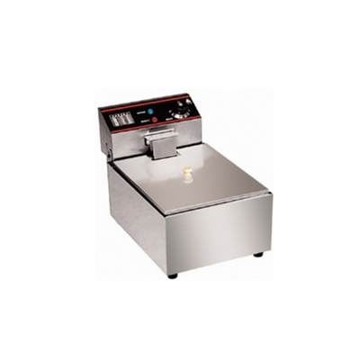 Фритюрница Gastrorag HEF-81A, настольный, 1 котел, 6 л, 1 корзина, серебристый