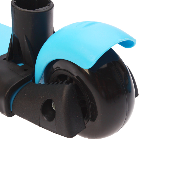 Самокат-каталка детский 5 в 1 GRAFFITI Snuggi, цвет голубой