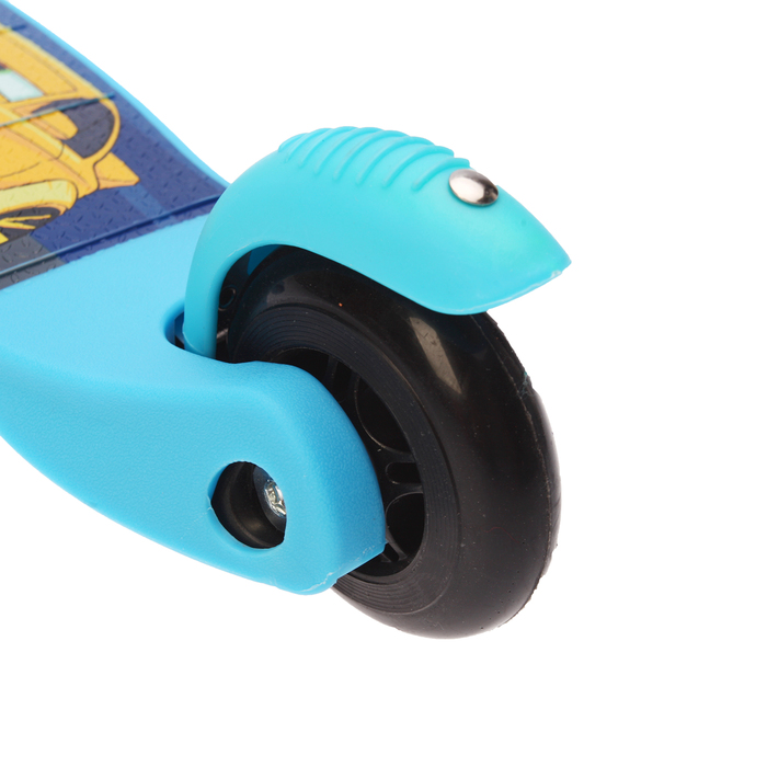 Самокат детский GRAFFITI Speedy, цвет голубой