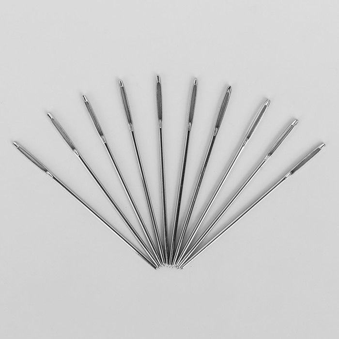 Иглы для гобелена №4, набор, 10шт