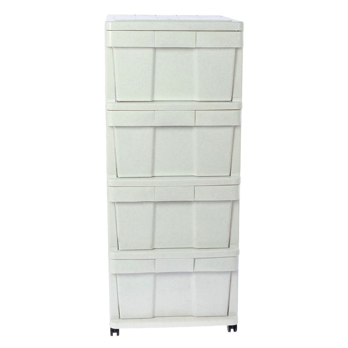 Комод 4 секции, цвет МИКС