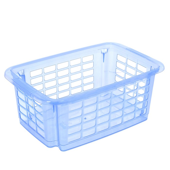 Корзина прозрачная "Стакер" 5,5 л, цвет МИКС