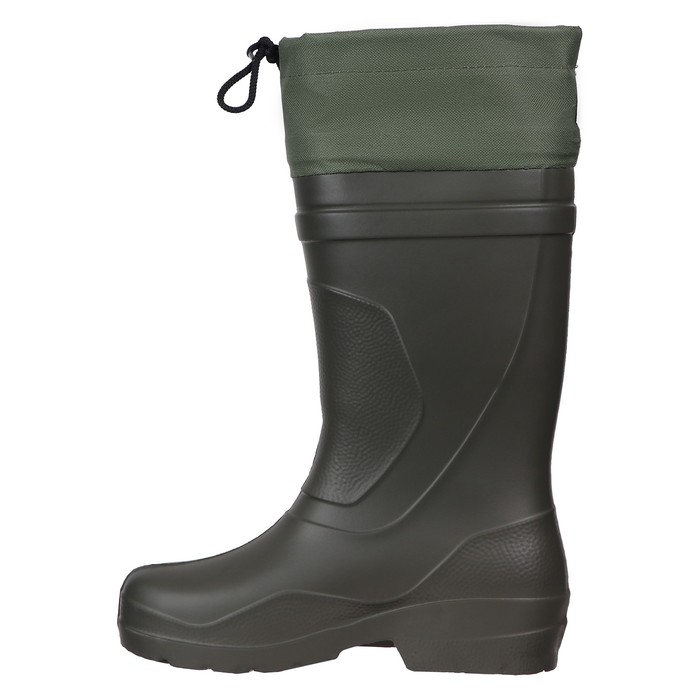 Сапоги мужские из ЭВА с надставкой арт. Д31-Н (оливковый) (р. 43) (27,7 см)