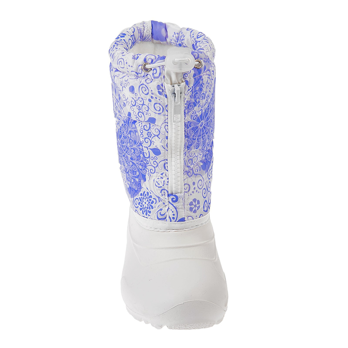 Сапоги детские арт. Д604 (белый/надставка МИКС) (р. 32/33)