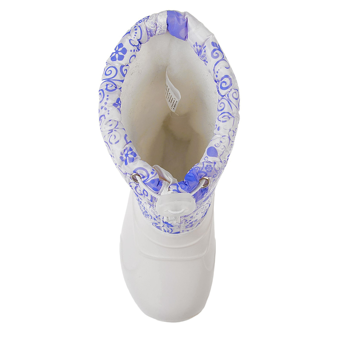 Сапоги детские арт. Д604 (белый/надставка МИКС) (р. 33/34)