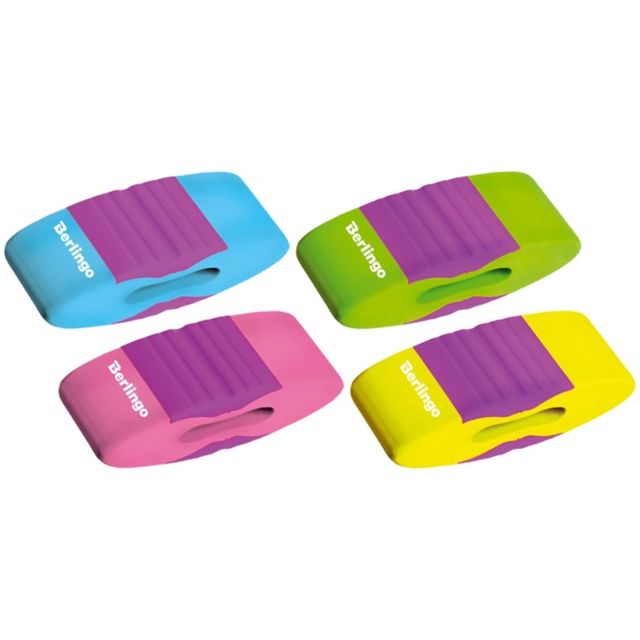 Ластик Color Zone, прямоугольный, синтетический каучук, 56х23х14 мм