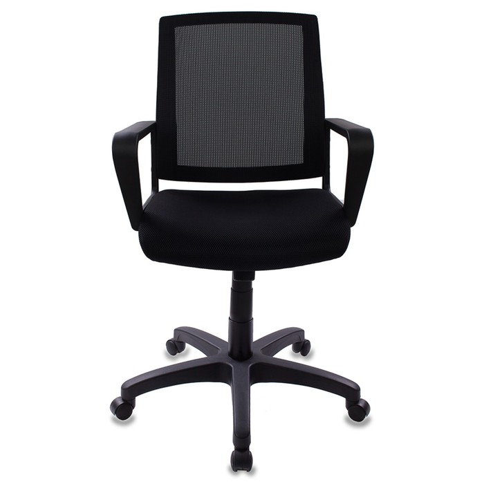 Кресло Бюрократ CH-498/TW-11, спинка сетка, чёрный