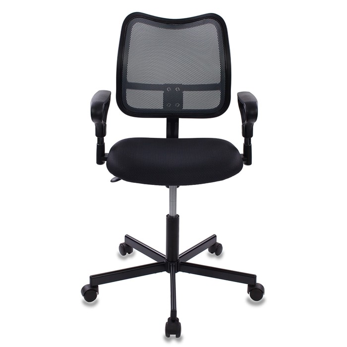 Кресло Бюрократ CH-799M/DG/TW-12, спинка сетка, тёмно-серый/серый