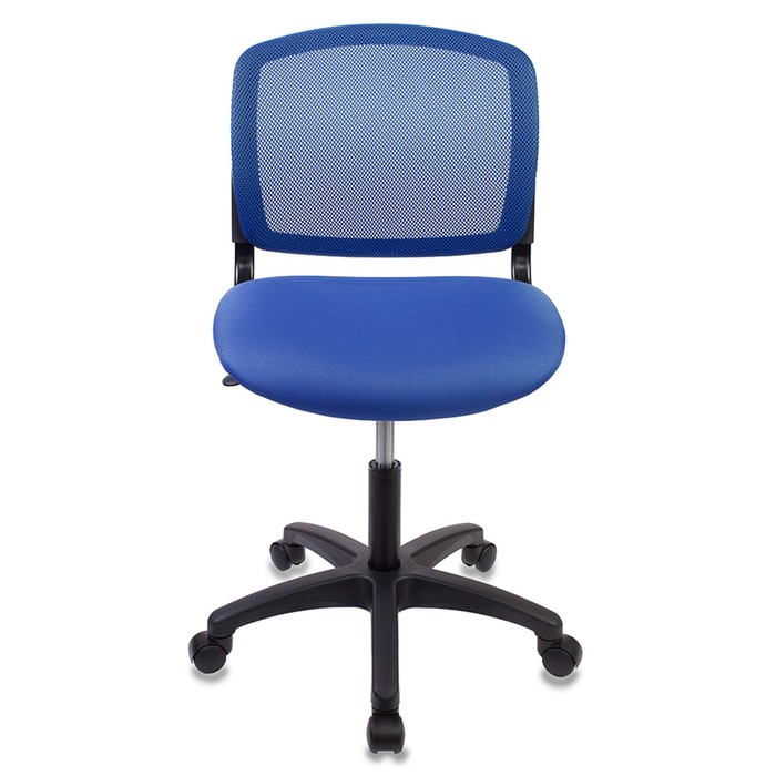 Кресло Бюрократ CH-1296NX/BLUE, спинка сетка, синий/тёмно-синий