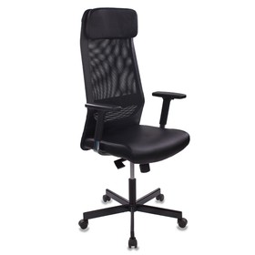 

Кресло руководителя Бюрократ T-995/BLACK, крестовина металл, чёрный