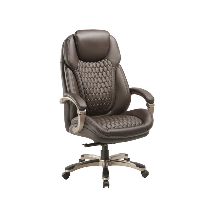 Кресло руководителя Бюрократ T-9917/BROWN, коричневый