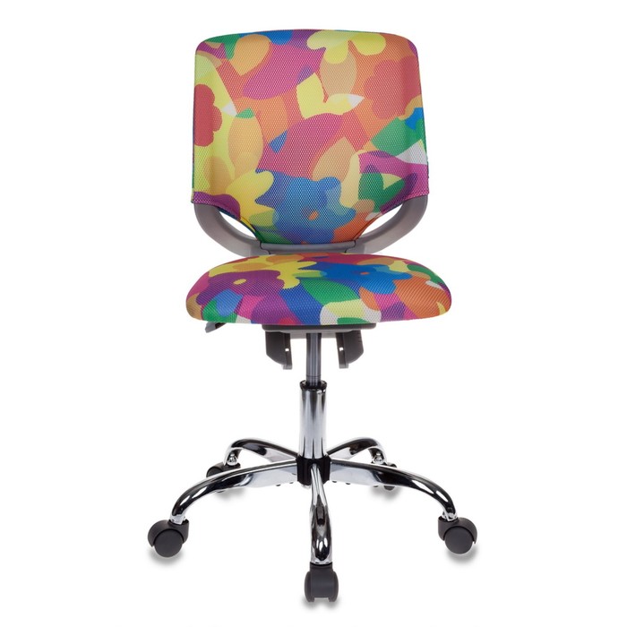 Кресло детское Бюрократ KD-7/ABSTRACT, мультиколор, "Абстракция"