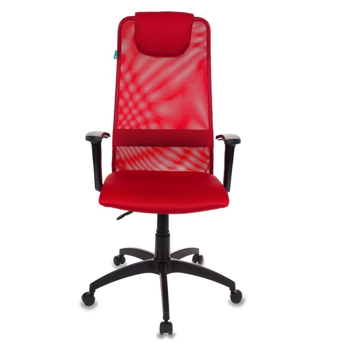 Кресло руководителя Бюрократ KB-8/R/TW-97N, красный