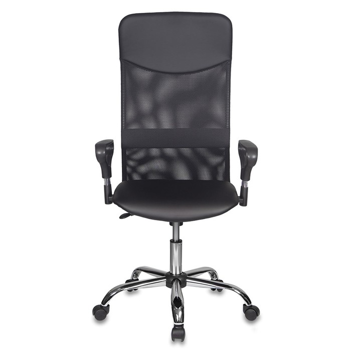 Кресло руководителя Бюрократ CH-600/OR-16 спинка сетка, чёрный