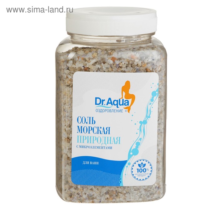 

Соль морская Dr. Aqua природная, 750 гр