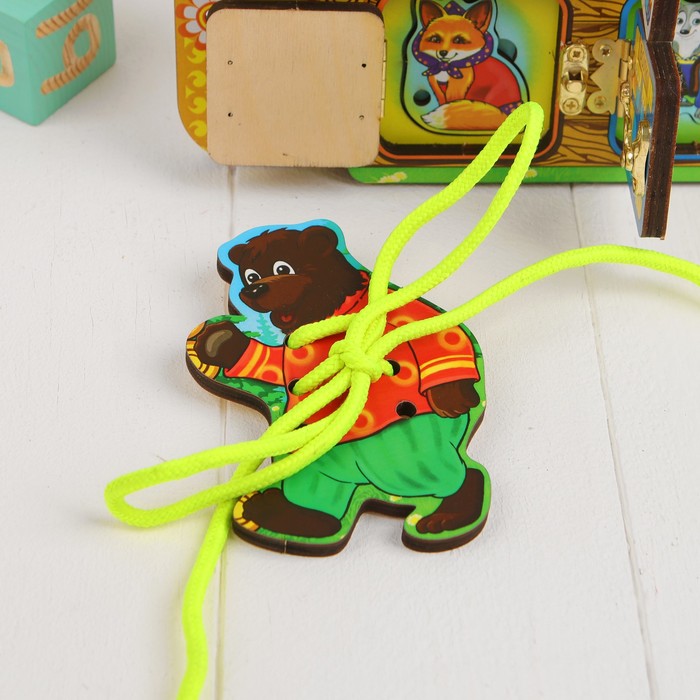 Бизиборд "Теремок" (рамка-вкладыш)