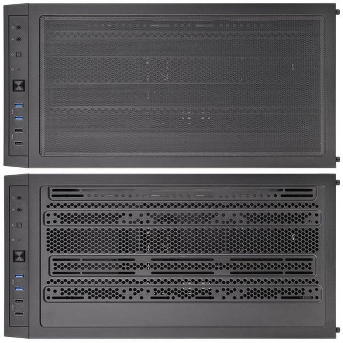 Корпус Thermaltake Core X31 TG, без БП, ATX, черный