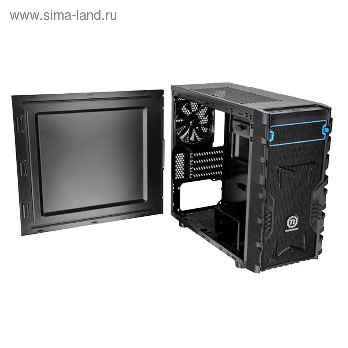 

Корпус Thermaltake Versa H13, без БП, mATX, черный