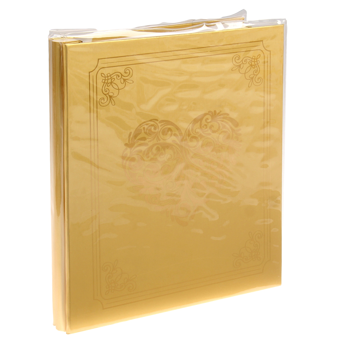 Фотоальбом магнитный 20 листов "Сердечко Love" МИКС 27х24х3 см