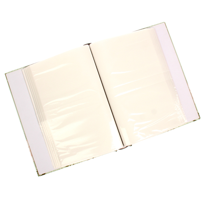 Фотоальбом на 200 фото 10х15 см "Винтажные цветы" в коробке МИКС 30х22х5,5 см