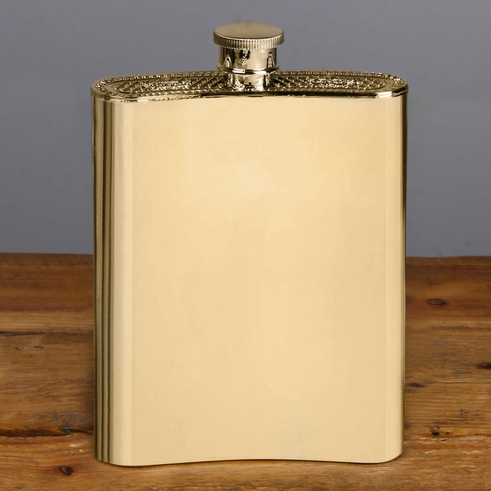 Набор подарочный "Настоящий мужик", фляга 240 мл, полотенце (30 х 30 см)