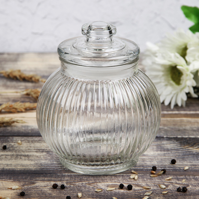 Банка для сыпучих продуктов 600 мл "Айсберг"