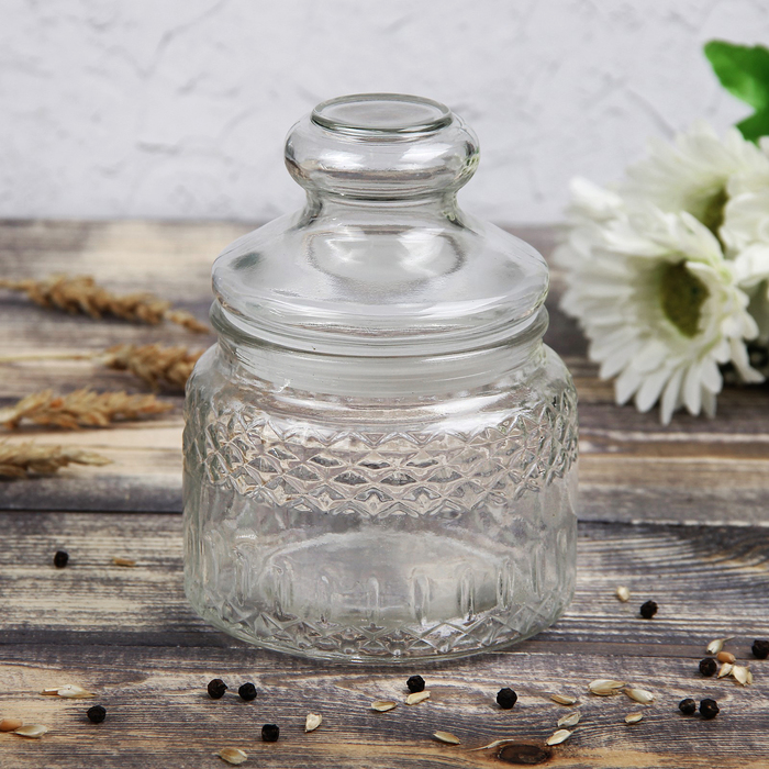 Банка для сыпучих продуктов 450 мл "Адель"