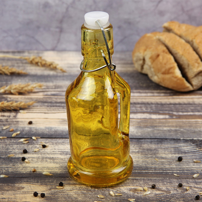 Бутыль для масла, уксуса с ручкой 170 мл "Галерея"