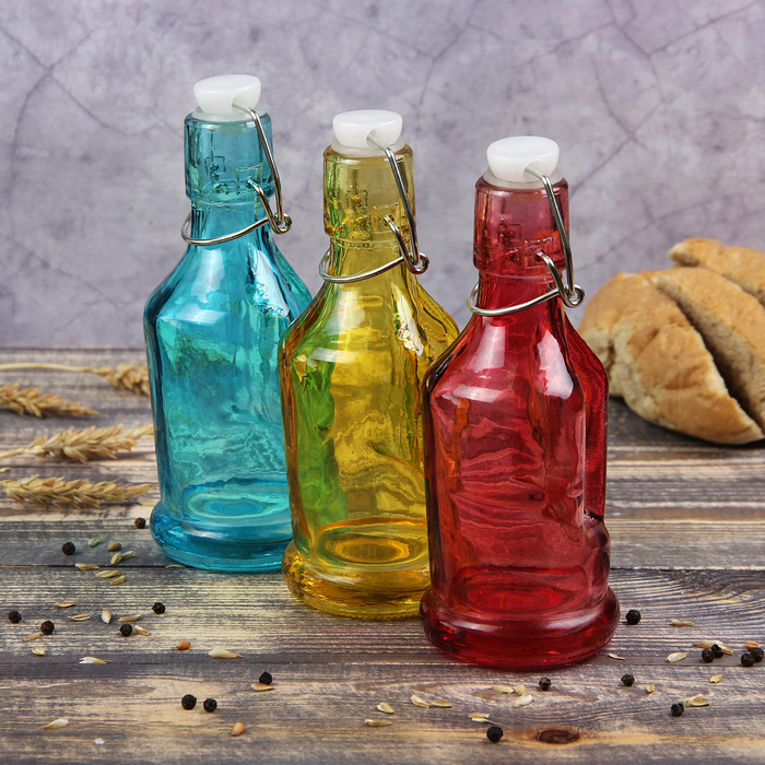 Бутыль для масла, уксуса с ручкой 170 мл "Галерея"