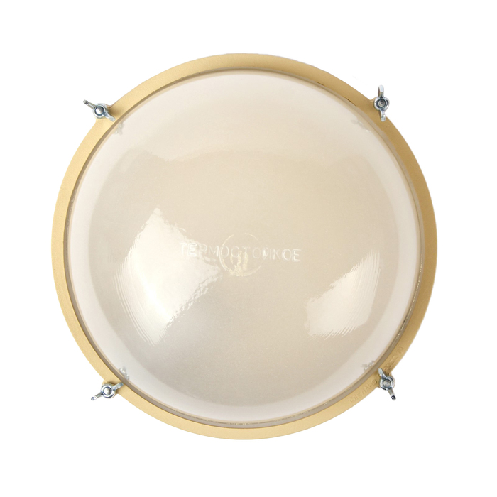 Светильник "ЭЛЕТЕХ" Терма 1101 НББ 03-100-009, 100 Вт, IP65, матовый, корпус бежевый