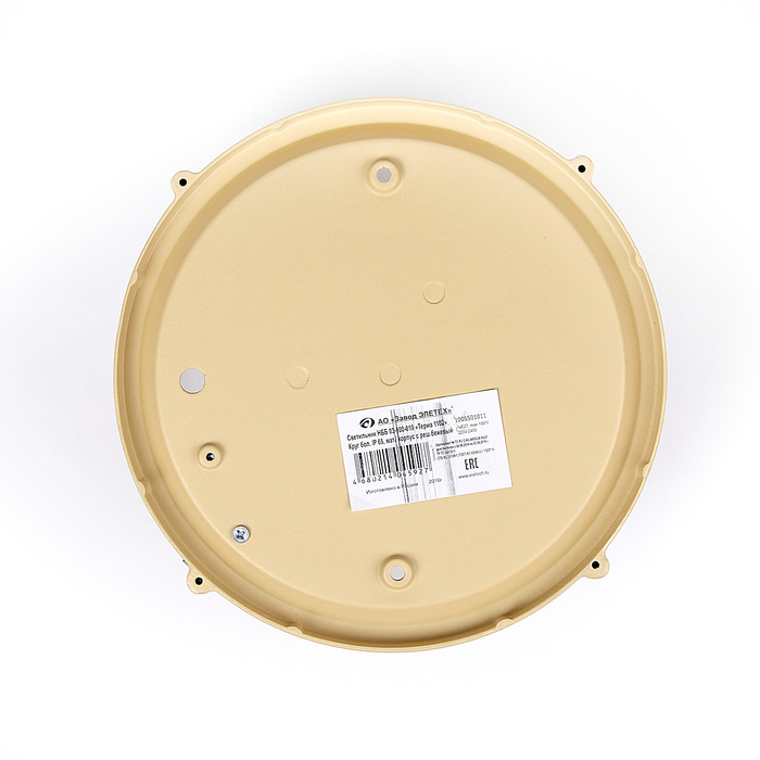 Светильник "ЭЛЕТЕХ" Терма 1102 НББ 03-100-010, 100 Вт, IP65, матовый, с решеткой, бежевый