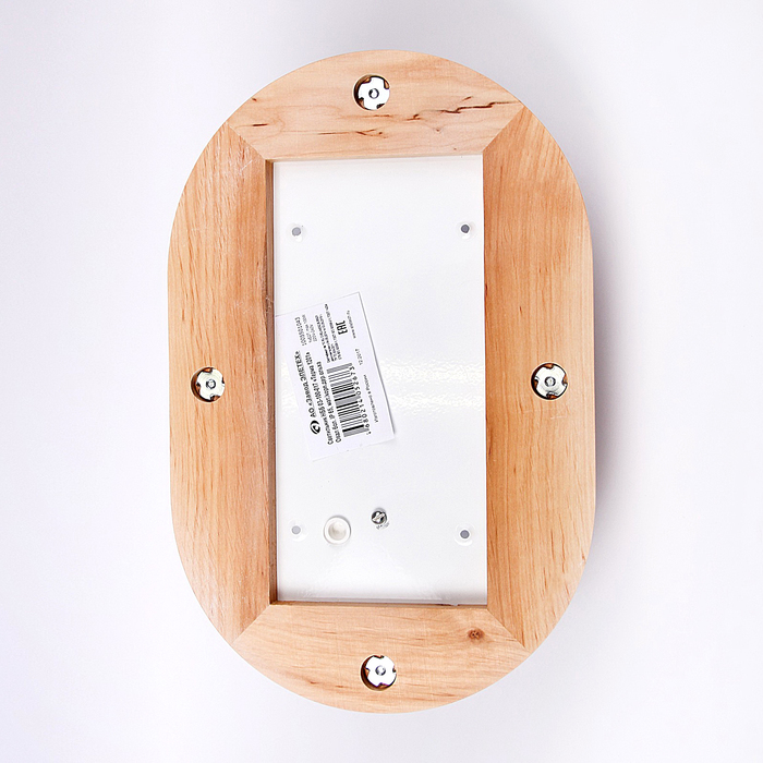 Светильник "ЭЛЕТЕХ" Терма 1201 НББ 03-100-017, 100 Вт, IP65, матовый, корпус дер. Ольха