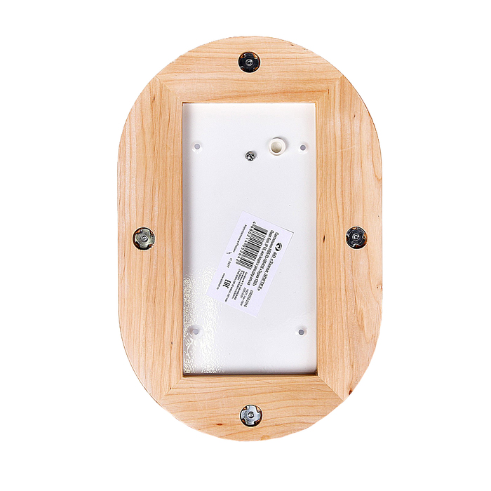 Светильник "ЭЛЕТЕХ" Терма 1202 НББ 03-100-018, 100 Вт, IP65, матовый, с решеткой, дер. Ольха