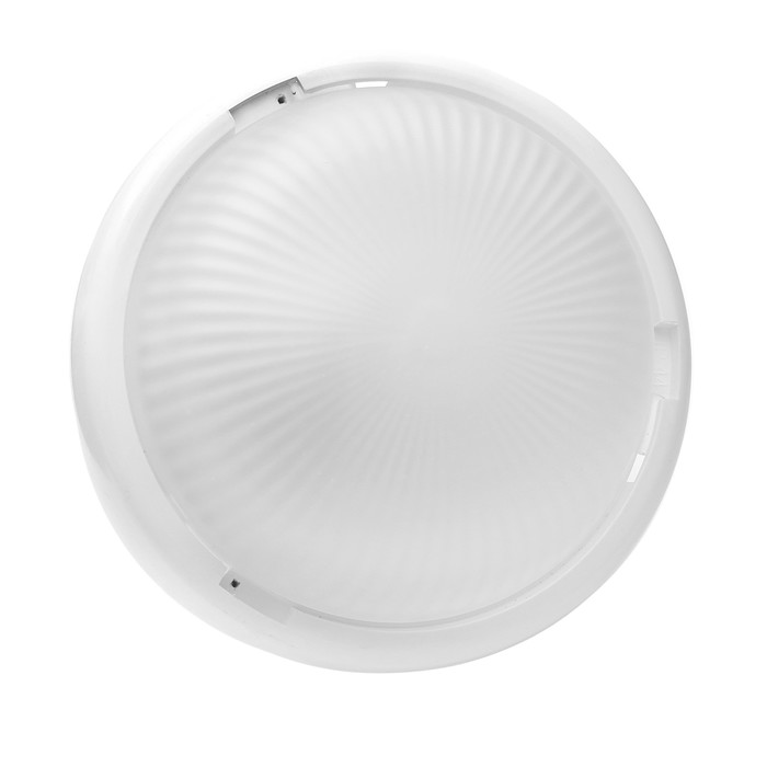 Светильник "ЭЛЕТЕХ" Аква 200 НБО 23-60-001, 60 Вт, IP44, матовый, корпус белый